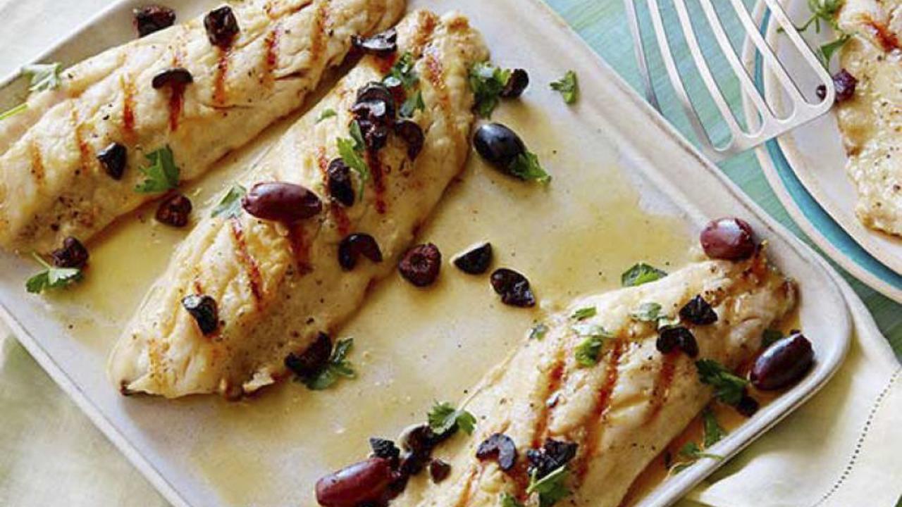Moroccan-Style Striped Bass