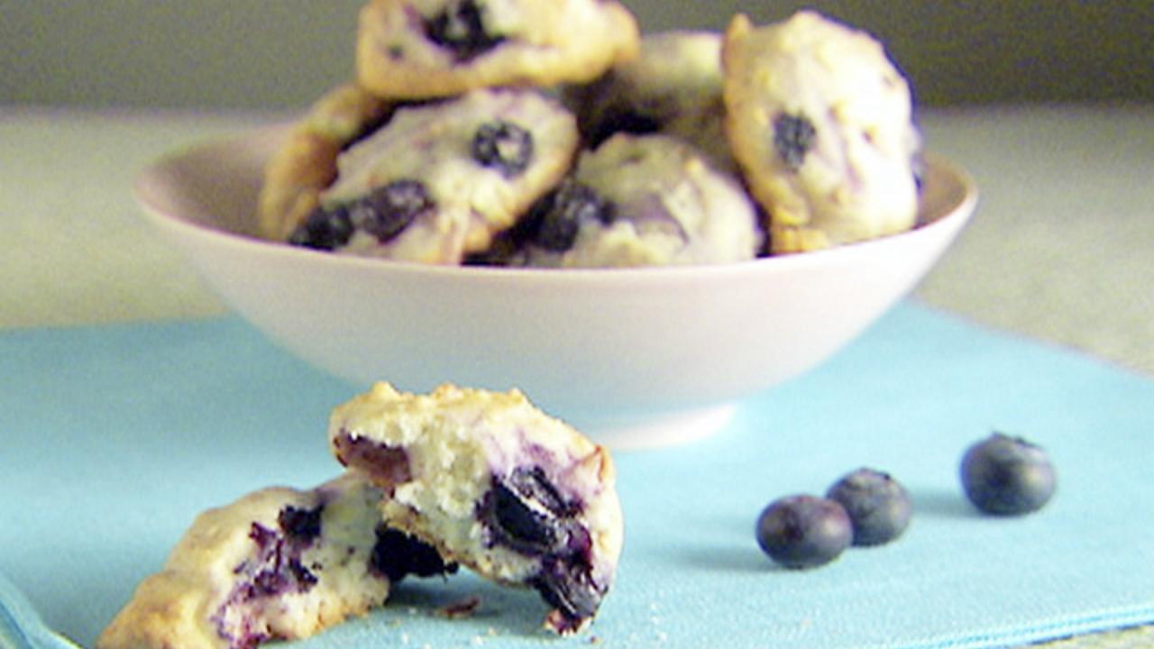 Almond Blueberry Butter Cookie