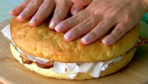 Grilled Mini-Club Sandwiches