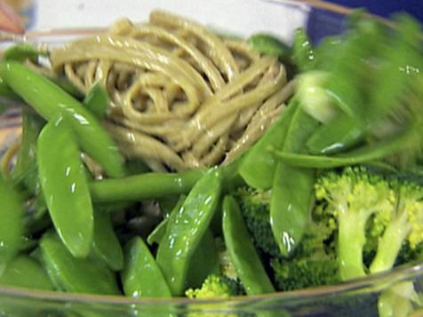 Noodles With Lime Peanut Sauce