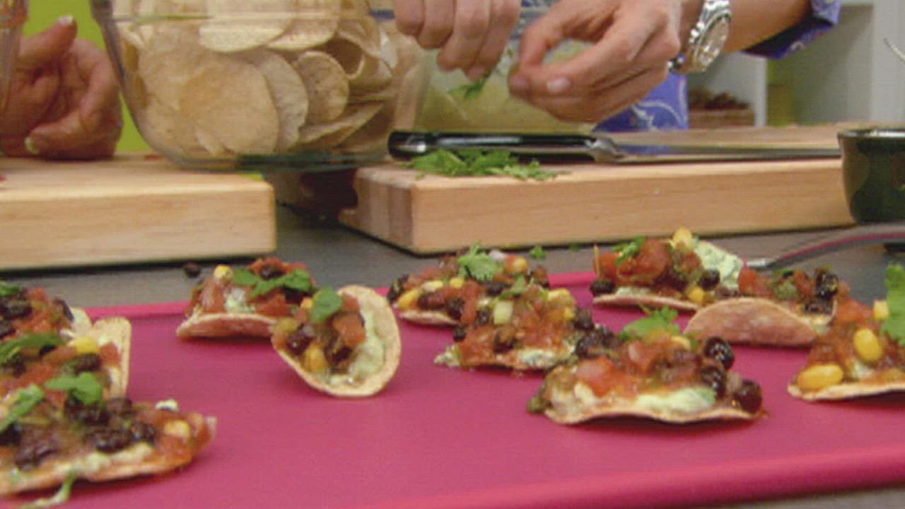 Avocado and Corn Tostaditas