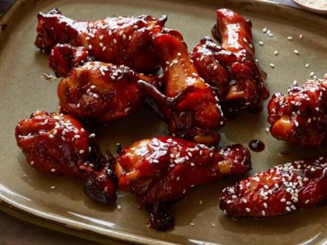 Sticky Honey-Soy Chicken Wings