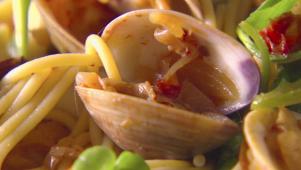 Pinot and Seafood Spaghetti