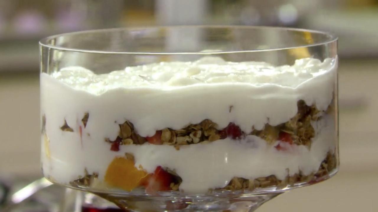 Yogurt and Granola Trifle