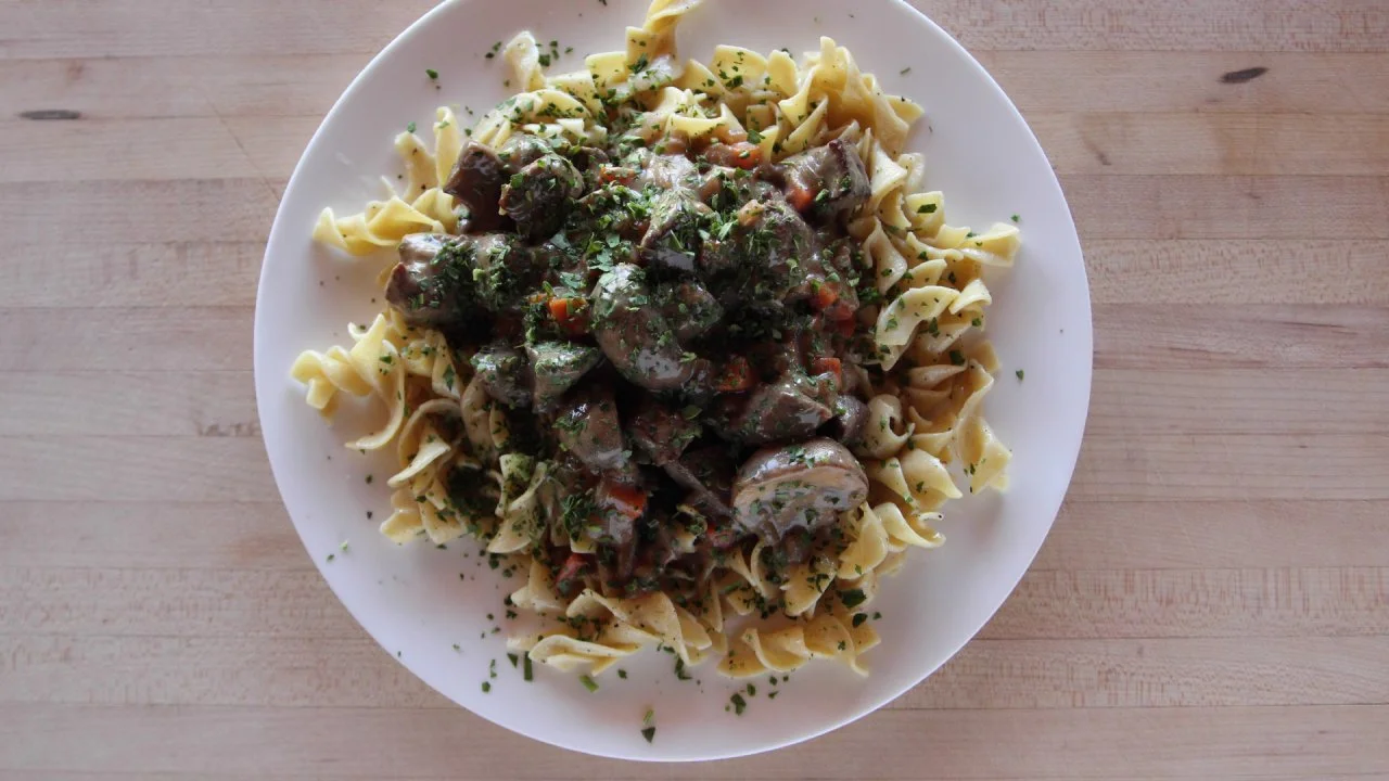 Ree's Beef Stroganoff