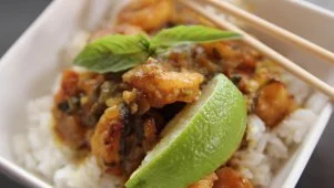 Ree's Coconut Curry Shrimp