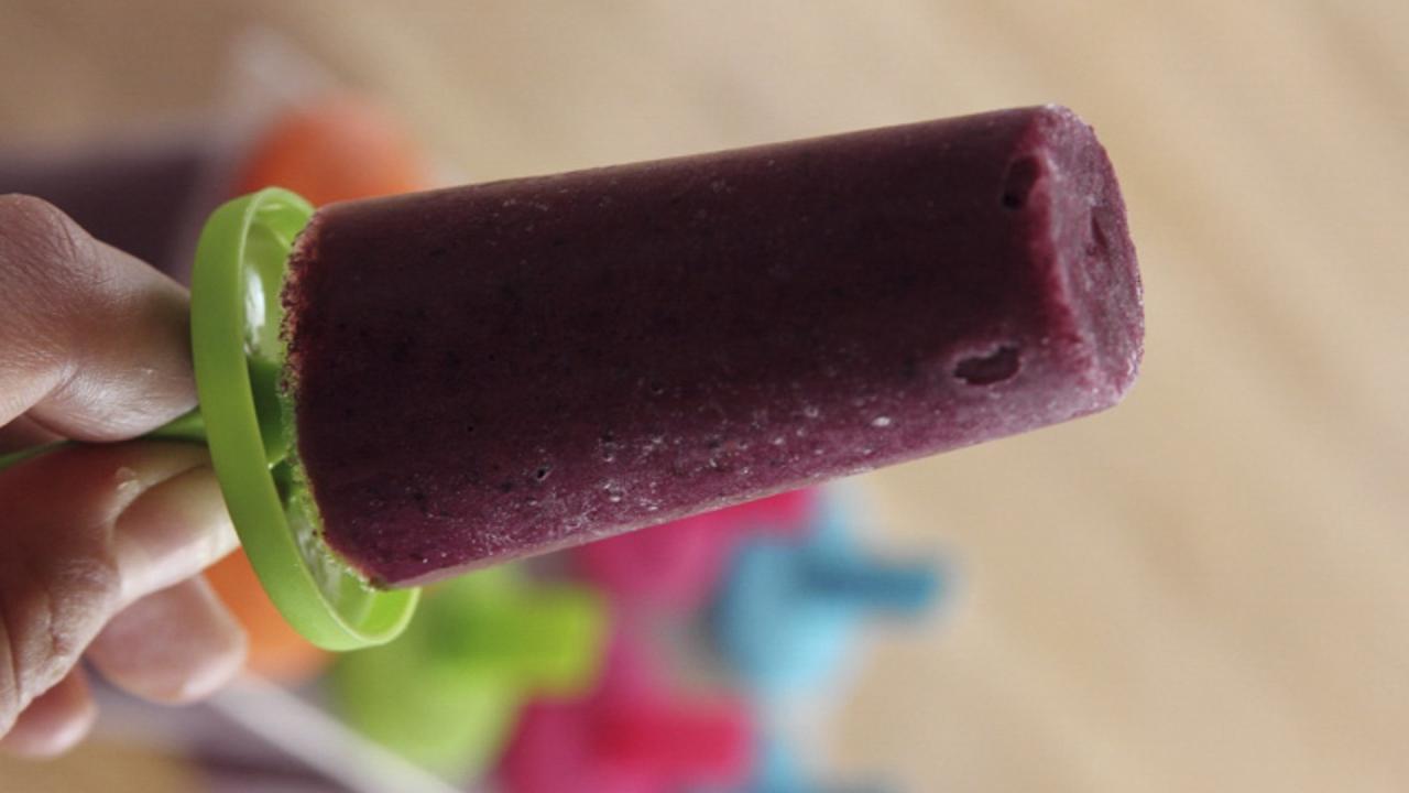 Ree's Purple Smoothie Pops