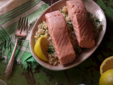 Traditional Poached Salmon
