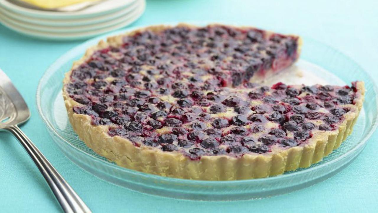 Tyler's Blueberry-Lemon Tart