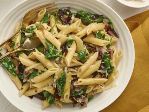 Penne with Treviso and Goat Cheese