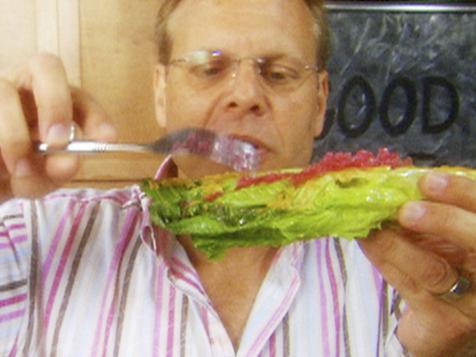 Easy Salad with Frozen Vinegar