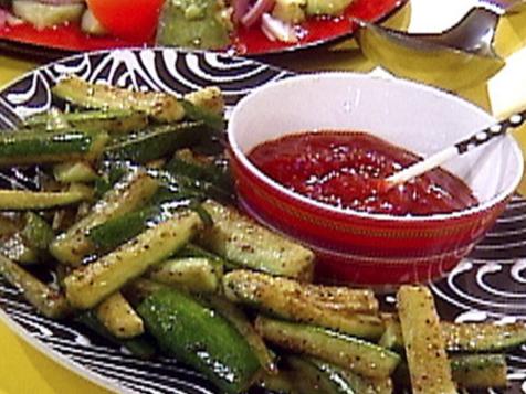 Mexican Zucchini Oven Fries