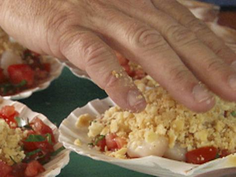 Super Easy Scallop Scampi