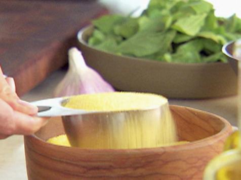 Polenta with Arugula