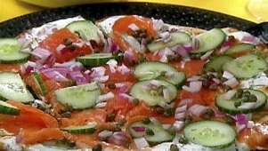Smoked Salmon Pizza
