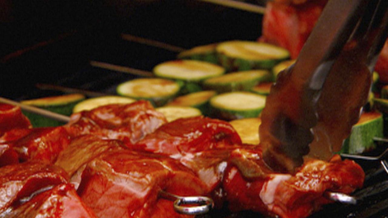 Grilled Asian Beef Kabobs