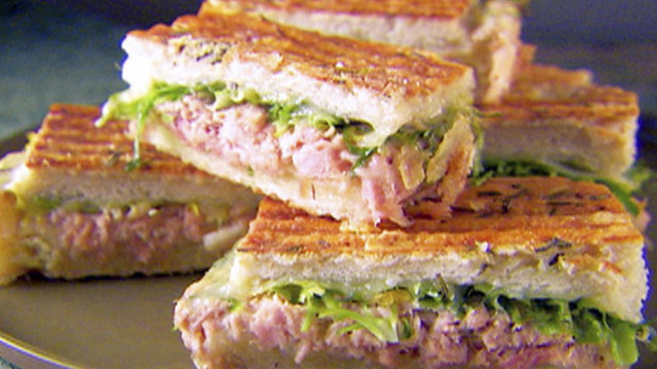 Easy Tuna Focaccia Panino