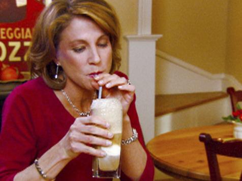 Root Beer Float and Cookies