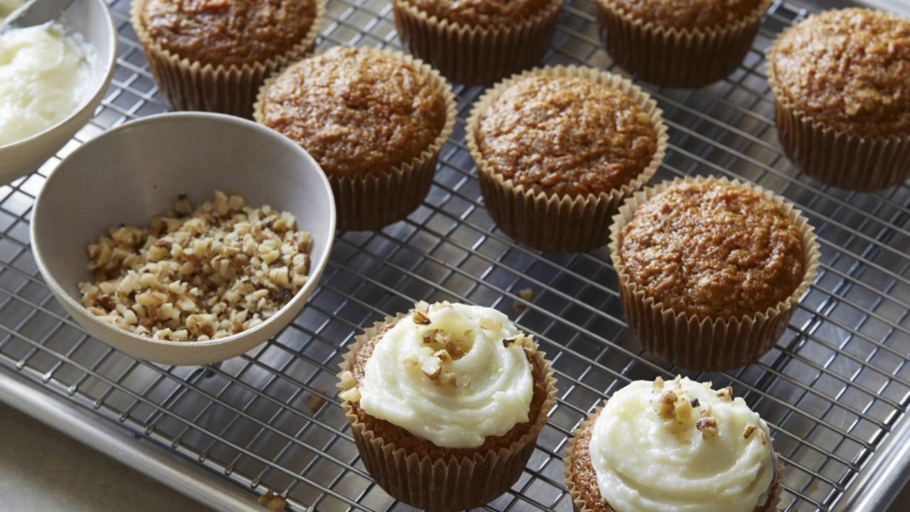 Delectable Carrot Cupcakes
