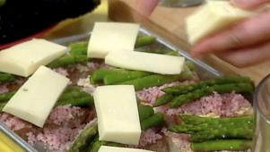 Open-Faced Ham & Asparagus