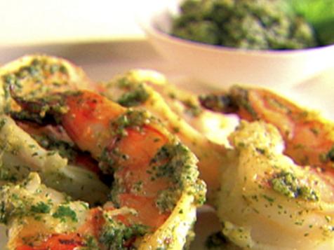 Scrumptious Pesto Shrimp