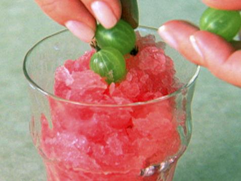 Refreshing Cranberry Granita