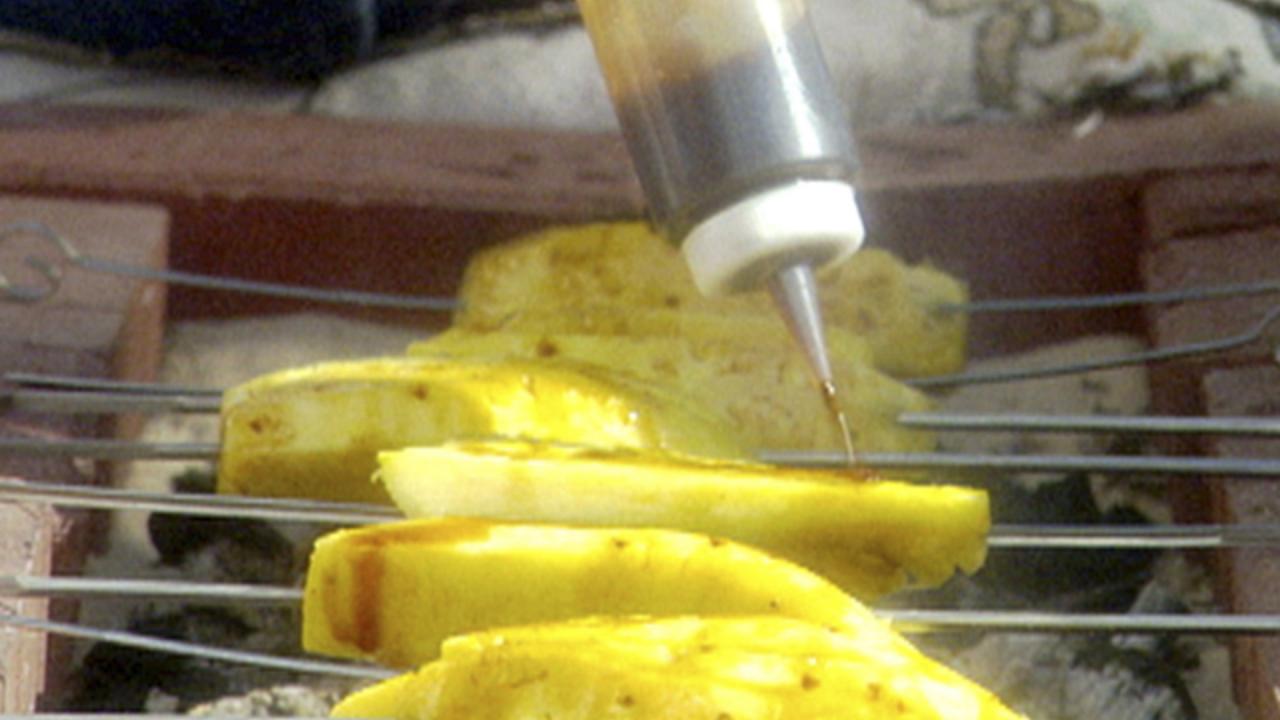 Zesty Pineapple Kabobs Dessert