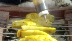 Zesty Pineapple Kabobs Dessert