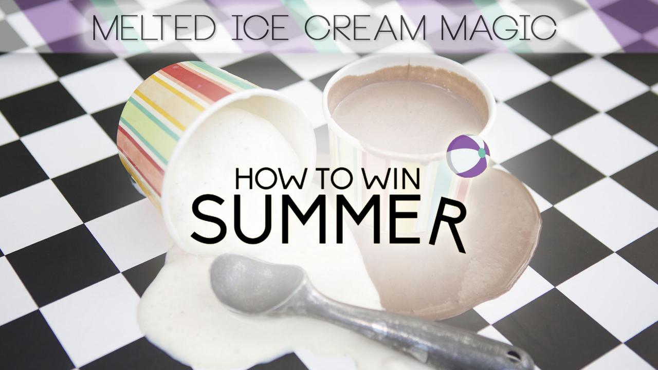 Don't Cry Over Melted Ice Cream