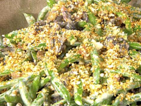 Pancetta- Mushroom Green Beans