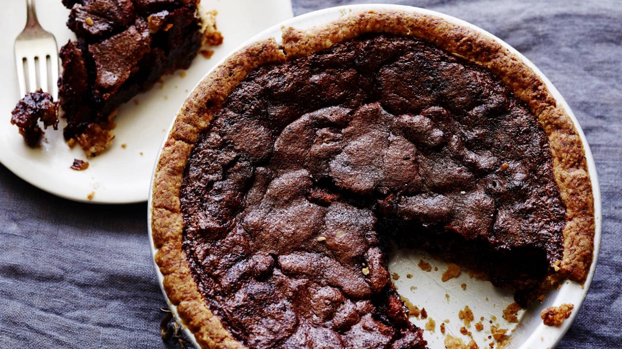 Bourbon Chocolate Pecan Pie