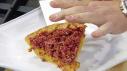 Cranberry Topped Pumpkin Pie
