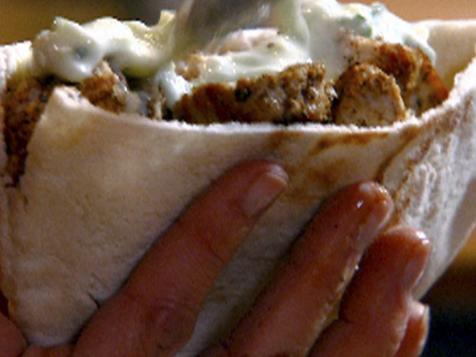 Turkey Souvlaki Pita Pockets