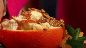Ice Cream, Oranges and Caramel