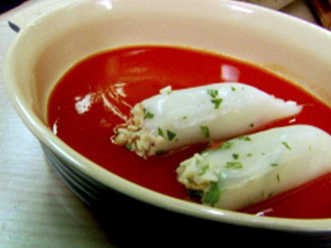 Simply Stuffed Squid with Rice