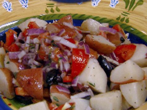 Rustic Potatoes with Olives