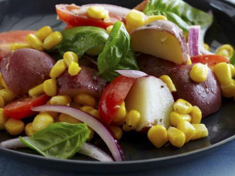 Potato, Corn and Tomato Salad