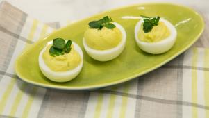 Avocado Deviled Eggs