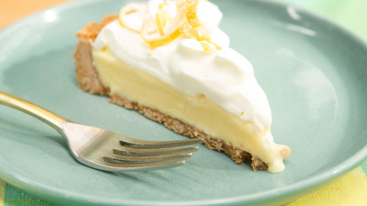 Frozen Lemon Cream Pie
