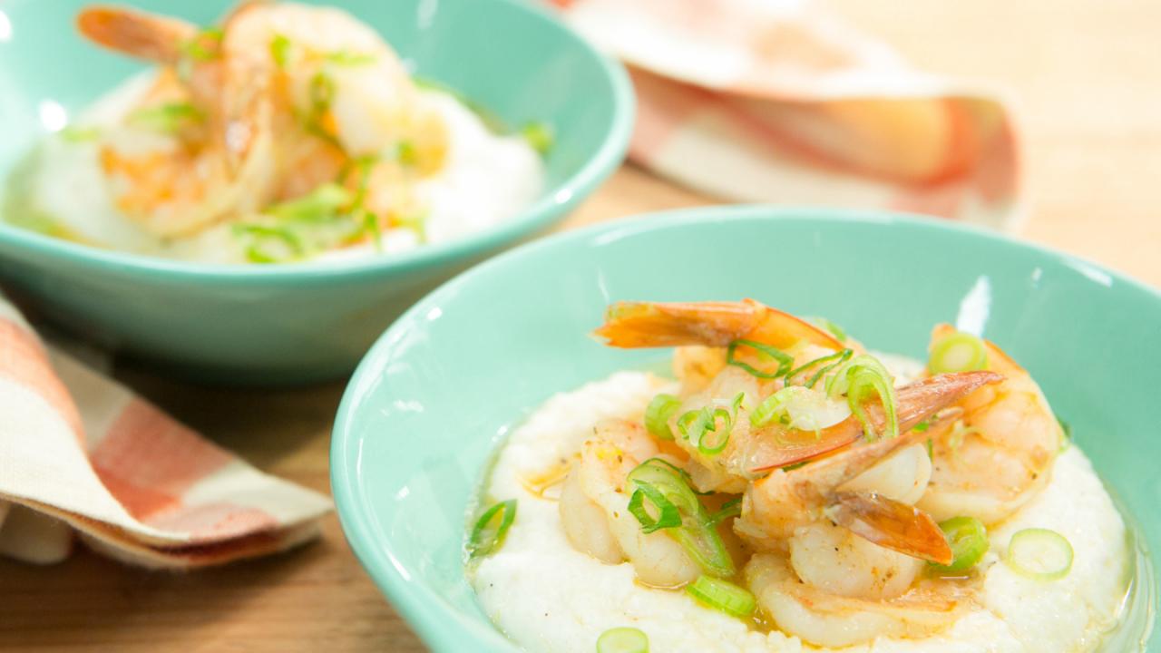 Cajun Baked Shrimp and Grits