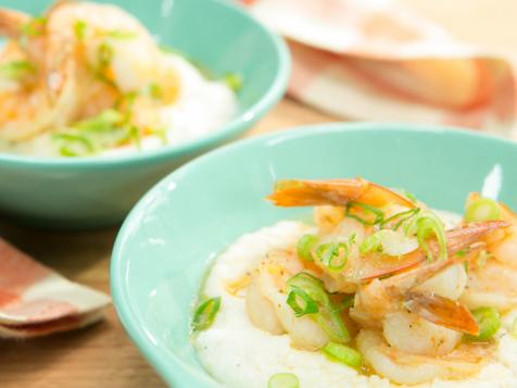 Cajun Baked Shrimp and Grits