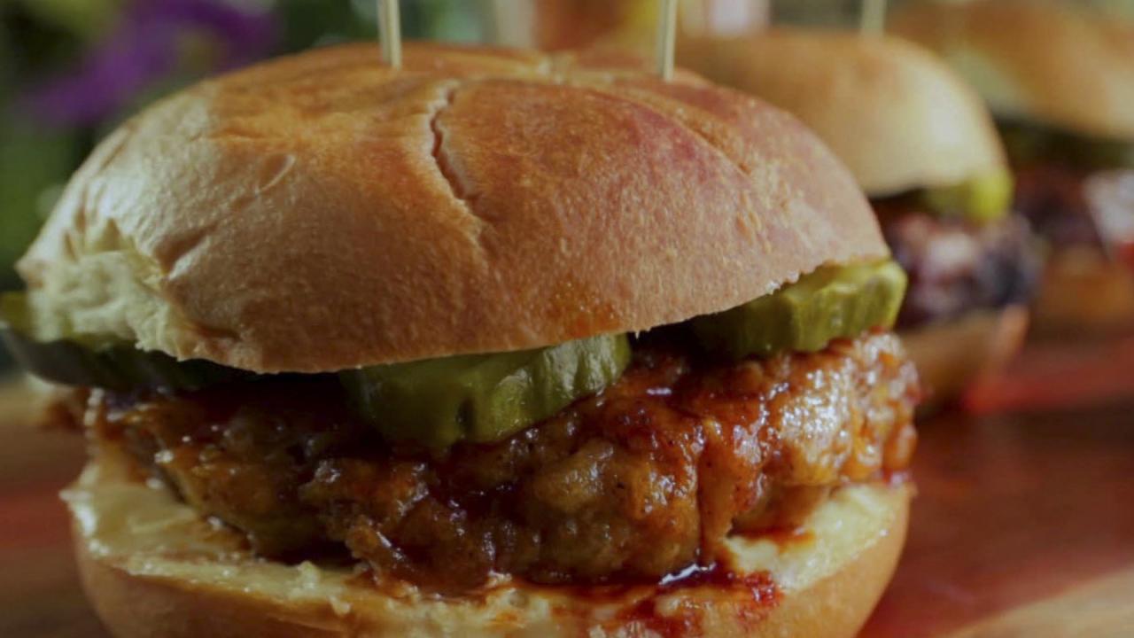 Chicken-Fried Steak Sandwiches