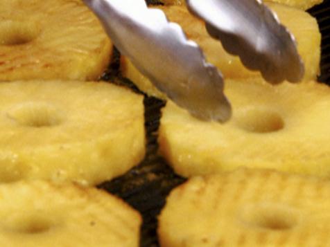 Maple-Grilled Pineapple Rings