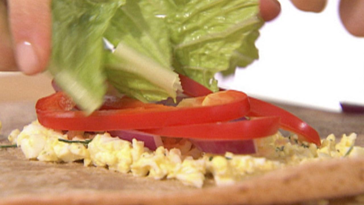 Lunchbox Vegetable Wrap