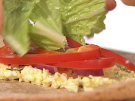 Lunchbox Vegetable Wrap