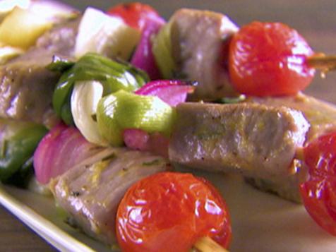 Sicilian Tuna Kebabs
