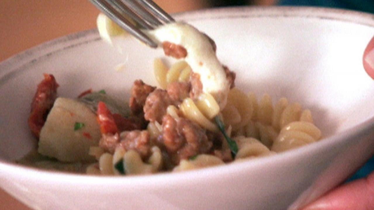 Fusilli with Artichoke Sauce