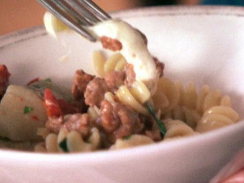 Fusilli with Artichoke Sauce