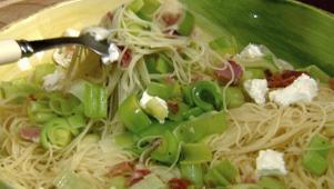 Capellini with Prosciutto