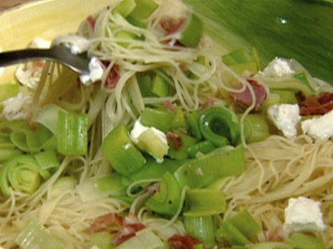 Capellini with Prosciutto